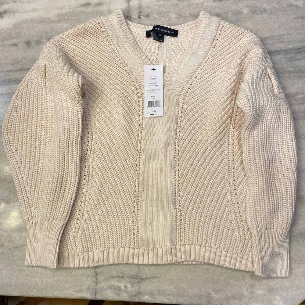 French Connection Women's Millie Mozart Mutton Sleeve Knits *** NEW ***